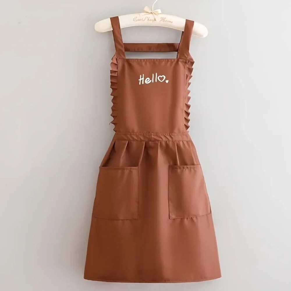 Princess Style Waterproof Professional Work Uniform Apron 2