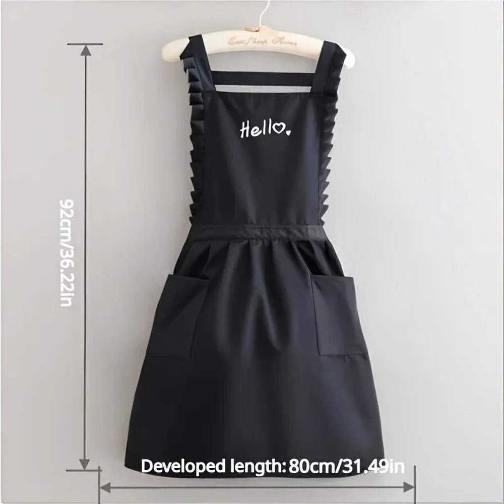Princess Style Waterproof Professional Work Uniform Apron 3