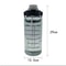 2L Large Capacity Portable Sports Water Bottle With Time Marker 5