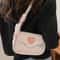 Fashion Retro Love Heart Saddle Shoulder Bag 3