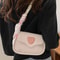 Fashion Retro Love Heart Saddle Shoulder Bag 3