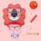 Professional Cartoon Animal Kids Basketball Hoop Kit 11