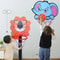 Professional Cartoon Animal Kids Basketball Hoop Kit 1