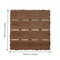 Professional Splicing Solid Wood Interconnected Floor Tiles 5