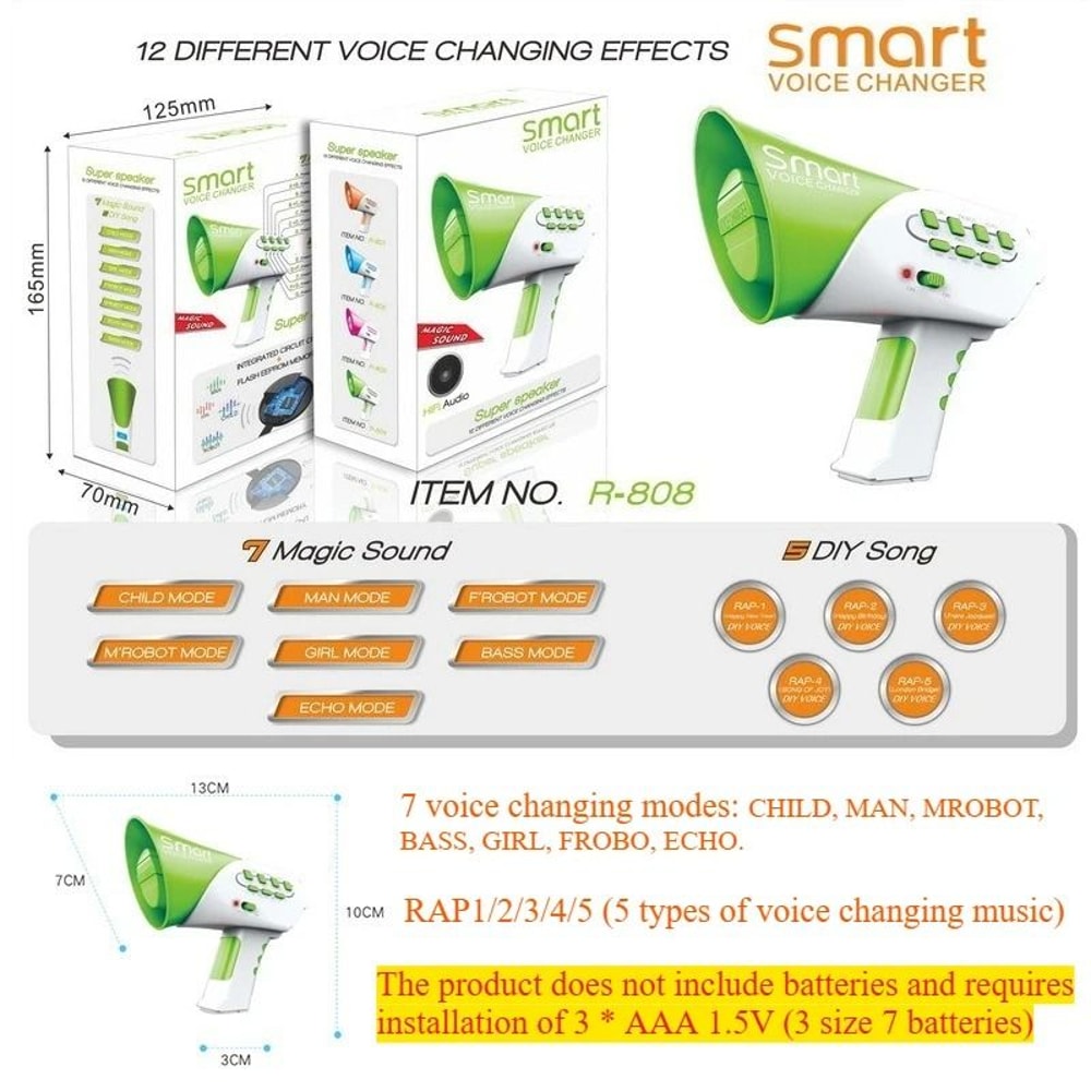Top Quality Kids Voice Changer Megaphone Toy 2