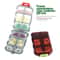 Professional Portable Folding Pill Organizer Case 0