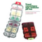 Professional Portable Folding Pill Organizer Case 0