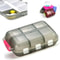 Professional Portable Folding Pill Organizer Case 1