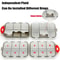 Professional Portable Folding Pill Organizer Case 2