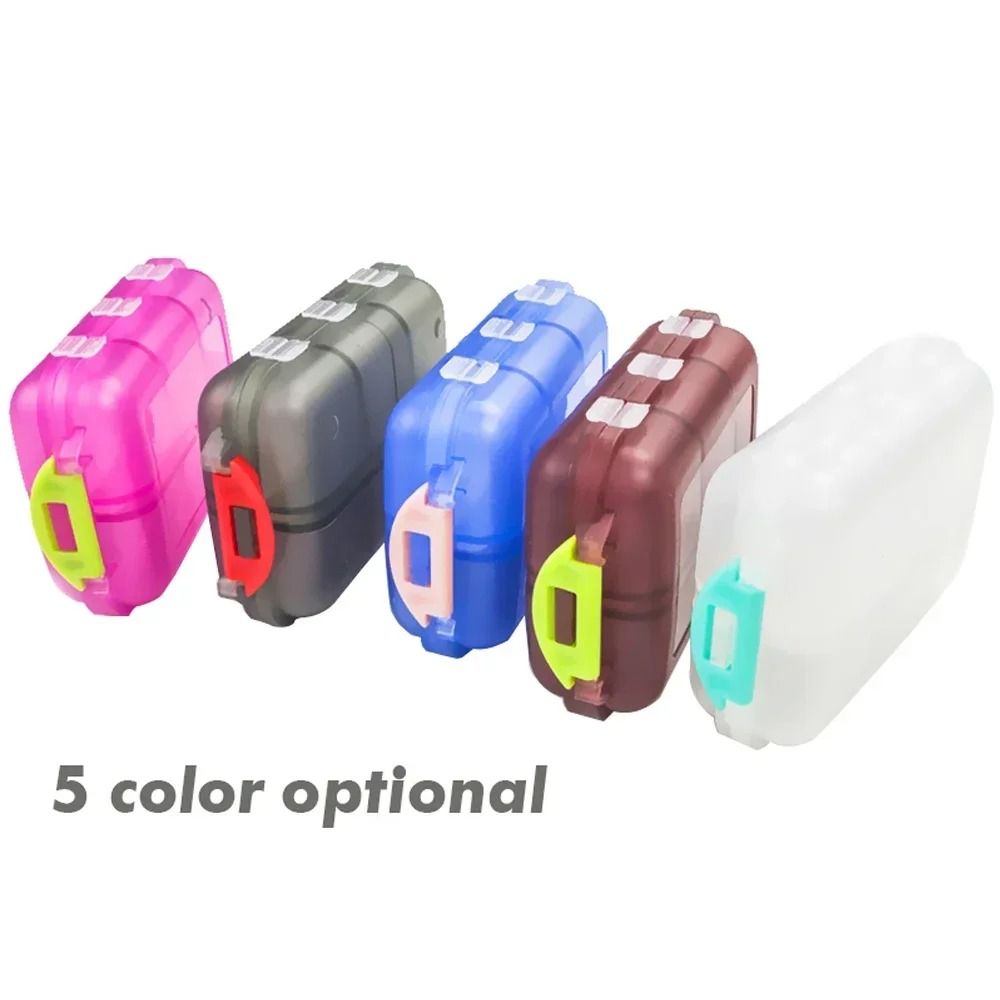 Professional Portable Folding Pill Organizer Case 4