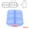 Professional Portable Folding Pill Organizer Case 8
