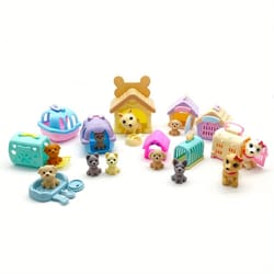 professional mini pet care pretend play set