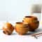 IndustrialStandard Natural Japanese Wooden Food Bowl 4