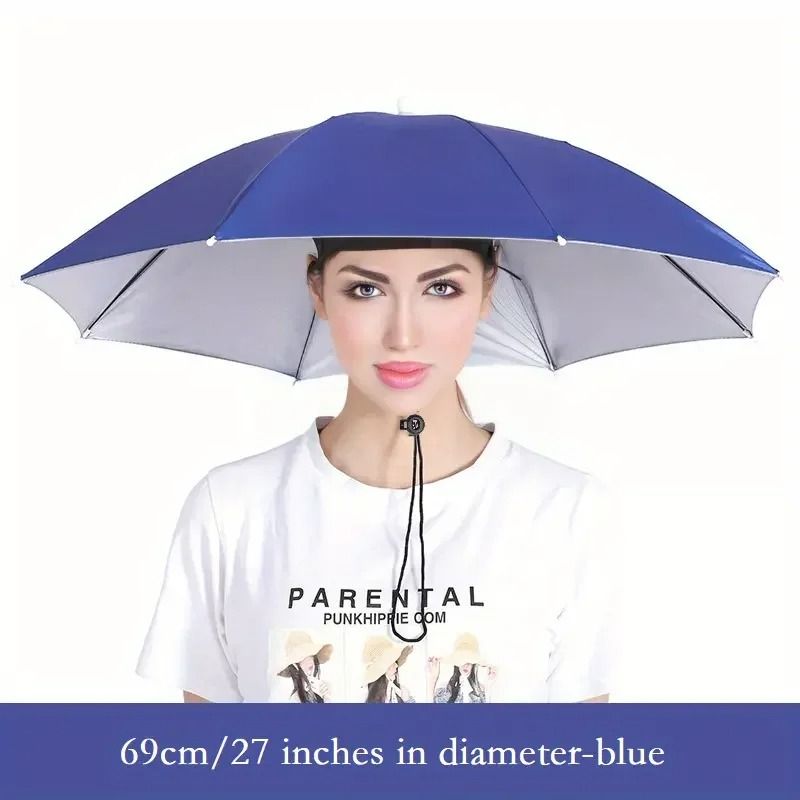 IndustrialStandard HandsFree Wearable Sunscreen Umbrella Hat 0