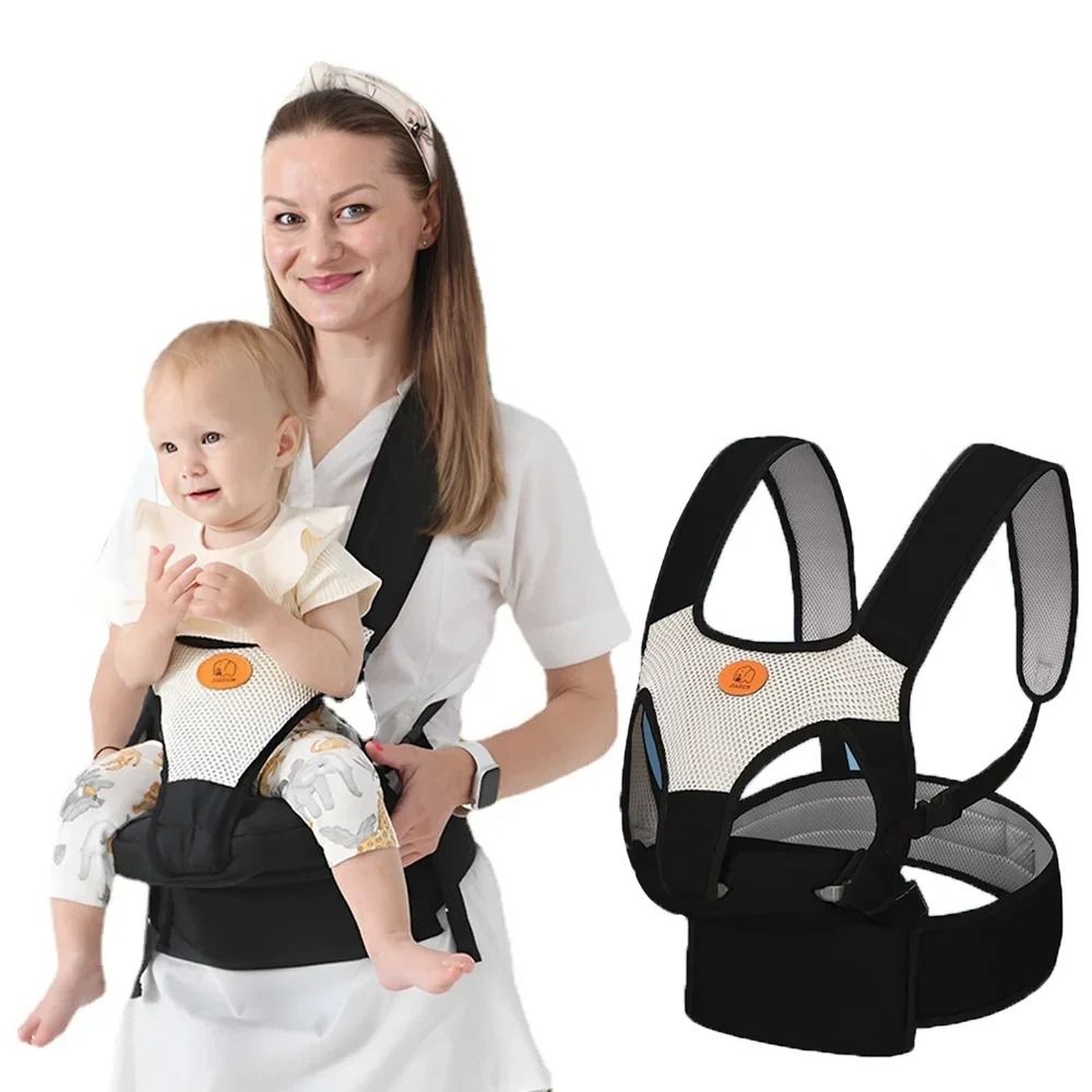 Ergonomic Baby Carrier With Integrated Hipseat 0