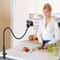 Phone Clipon Stand With Flexible Long Arm Gooseneck 0