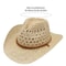 Womens Straw Western Cowboy Hat 5