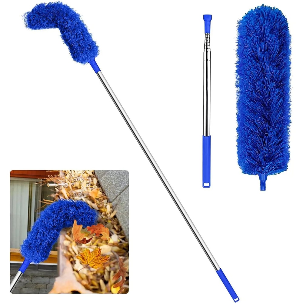 Durable Drain Gutter Cleaning Brush With Telescopic Rod 8