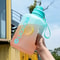 Portable Gradient HighCapacity Sports Water Bottle 1