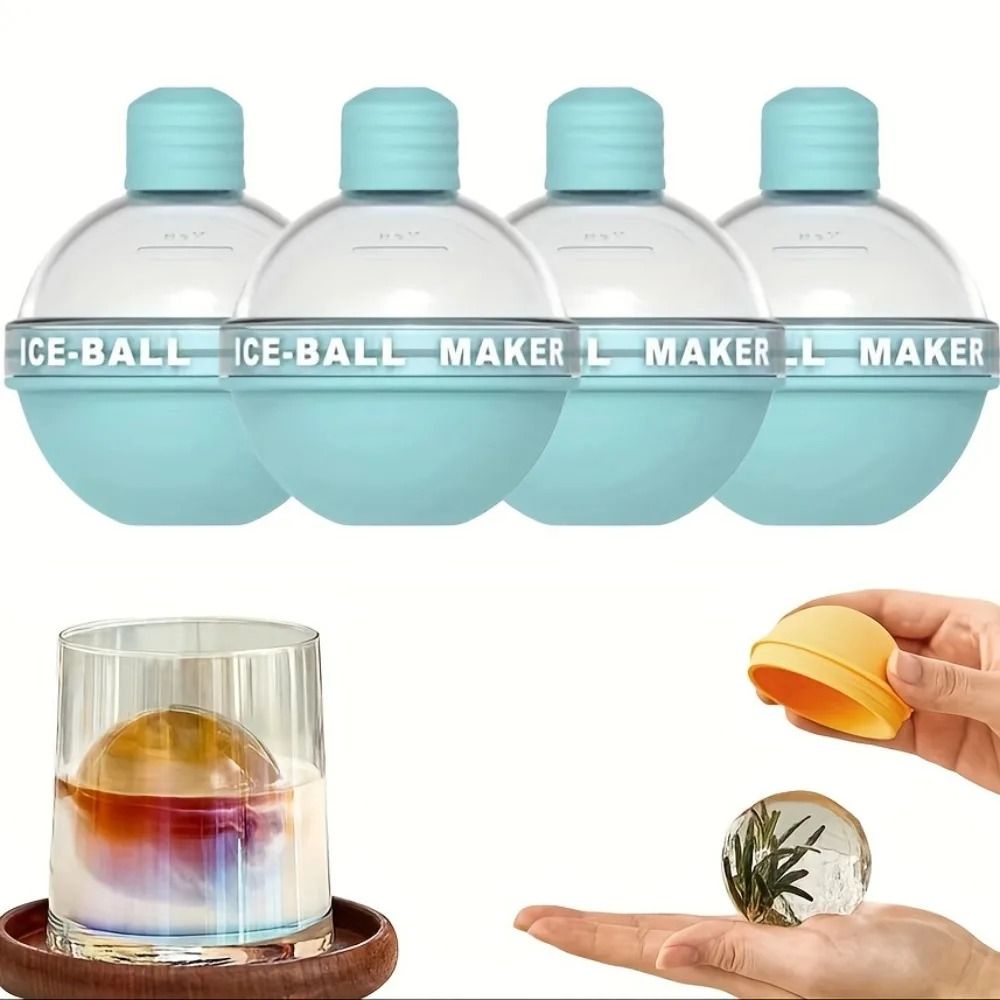 Spherical Ice Molds For Whiskey And Cocktails 9