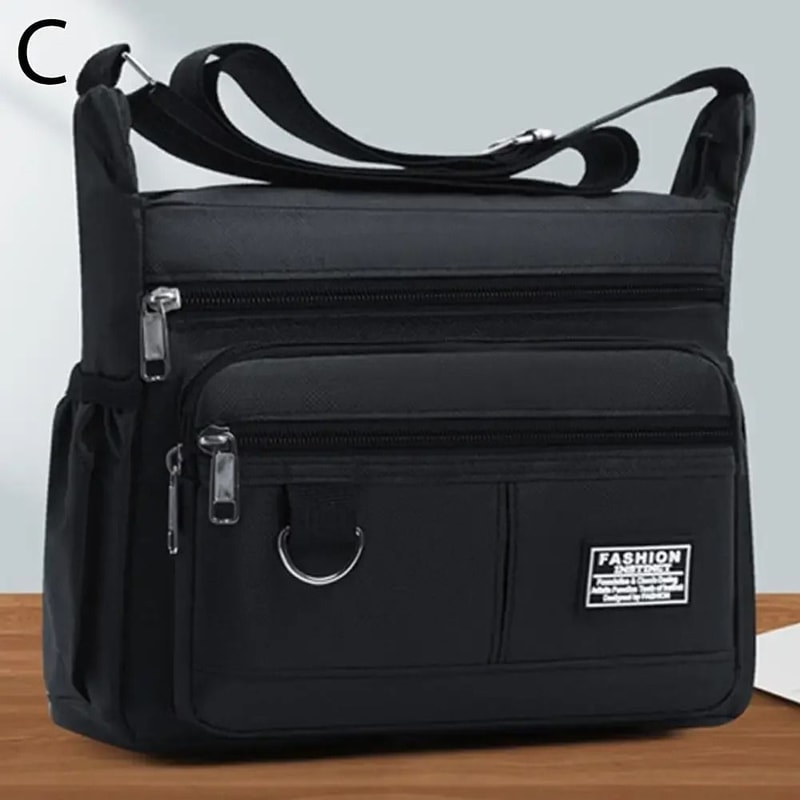 Mens HighCapacity Business And Leisure Crossbody Bag 8