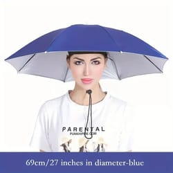 lightweight wearable sun umbrella hat