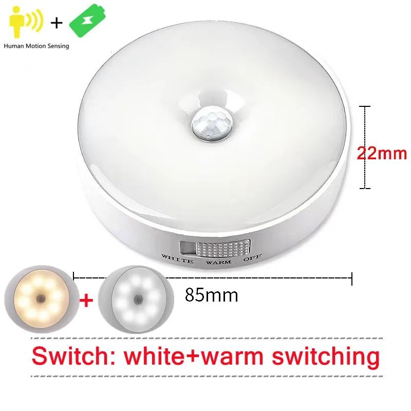 Rechargeable Motion Sensor LED Night Light 10
