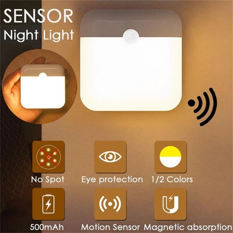 Compact MultiMode Motion Sensor Smart Light 0