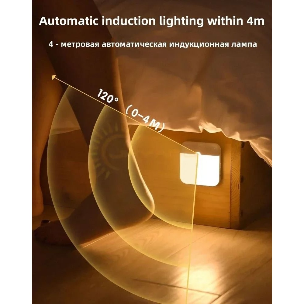 Compact MultiMode Motion Sensor Smart Light 2