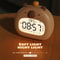 Cute Capybara Bedside LED Kids Alarm Clock 0