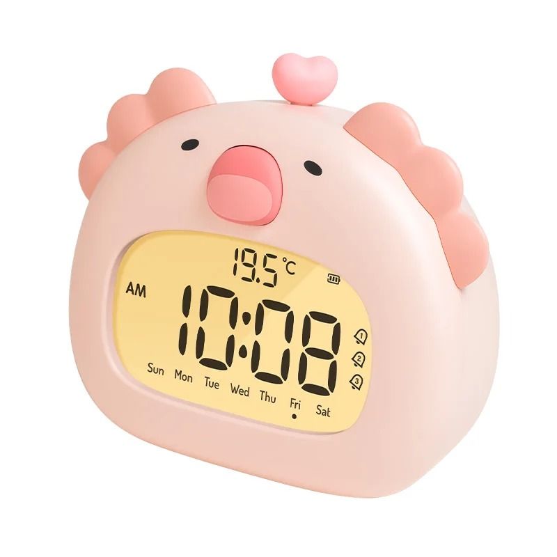 Cute Capybara Bedside LED Kids Alarm Clock 9
