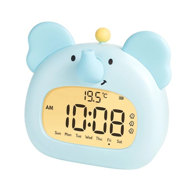 Cute Capybara Bedside LED Kids Alarm Clock 10