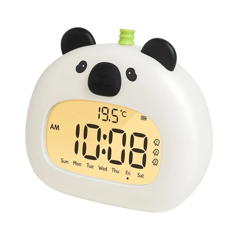 Cute Capybara Bedside LED Kids Alarm Clock 7