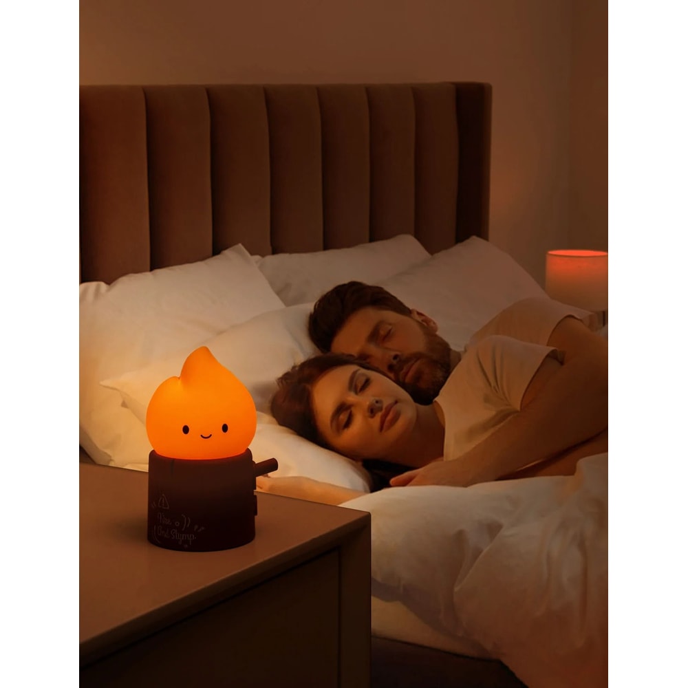 Dimmable Flameless Candle Sleeping Night Light 3