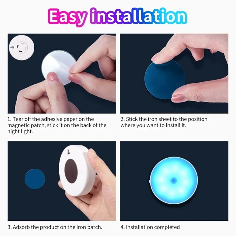 Smart Motion Sensor LED Night Light 5