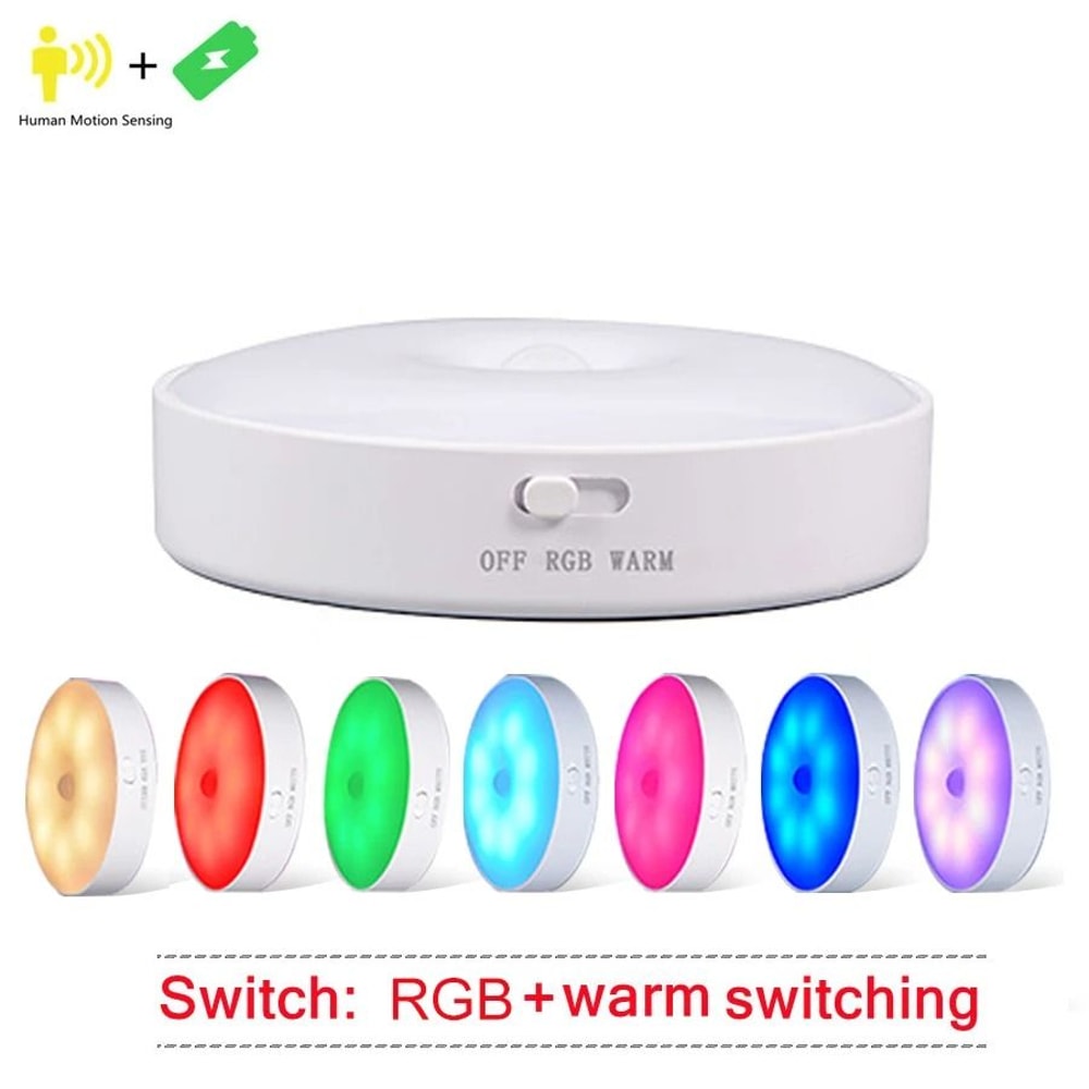 Smart Motion Sensor LED Night Light 8
