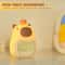 Cute Capybara Rechargeable Kids Alarm Clock Night Light 2