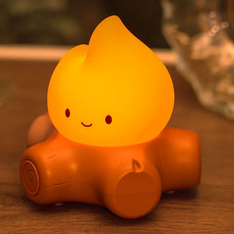 Cute Campfire Soft Silicone Night Light 7