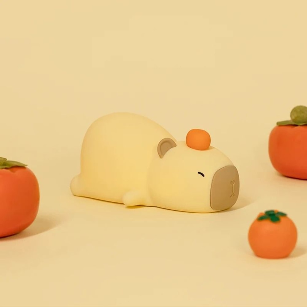 Capybara Cute Silicone LED Cartoon Night Light 2
