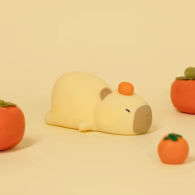 Capybara Cute Silicone LED Cartoon Night Light 2