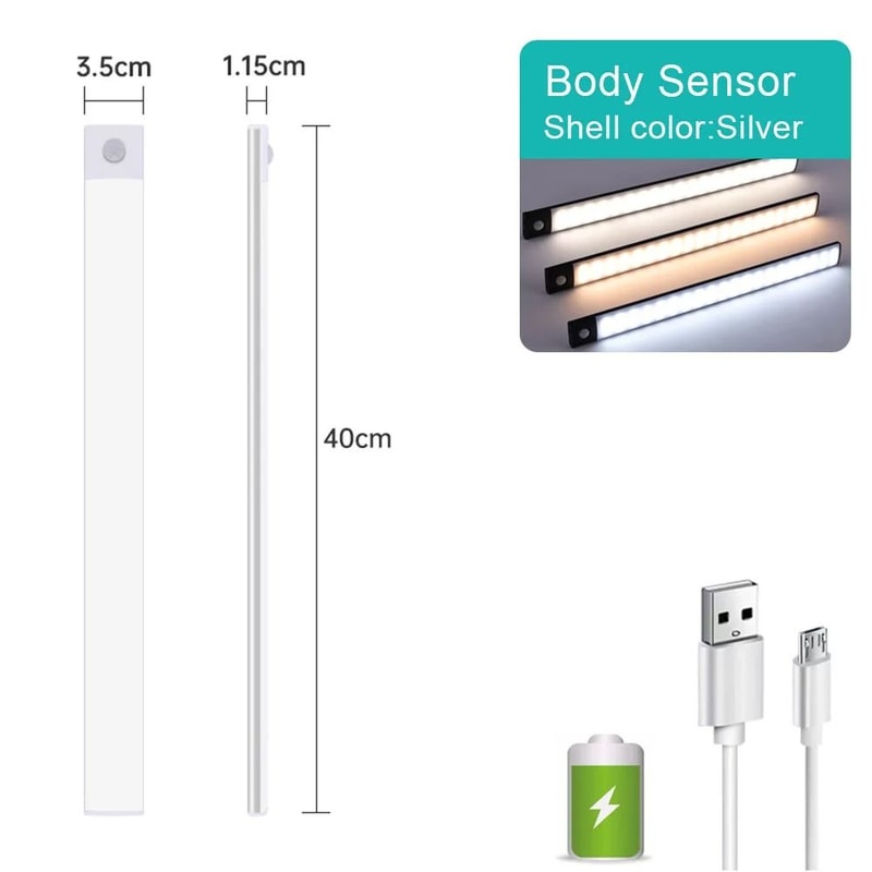 UltraThin Magnetic Wireless LED Smart Night Light 10