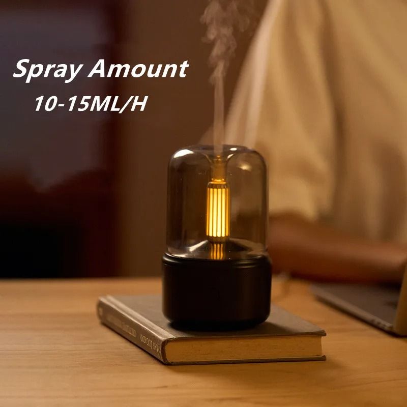 Candle Lamp Aroma Diffuser Air Humidifier 2