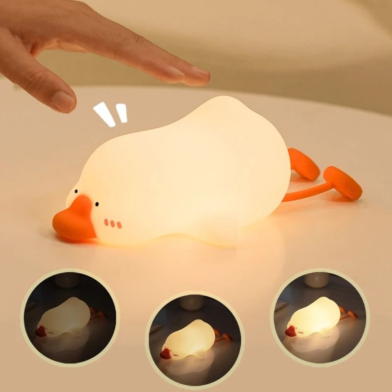 BANDIAN Rechargeable LED Cute Duck Night Light 1