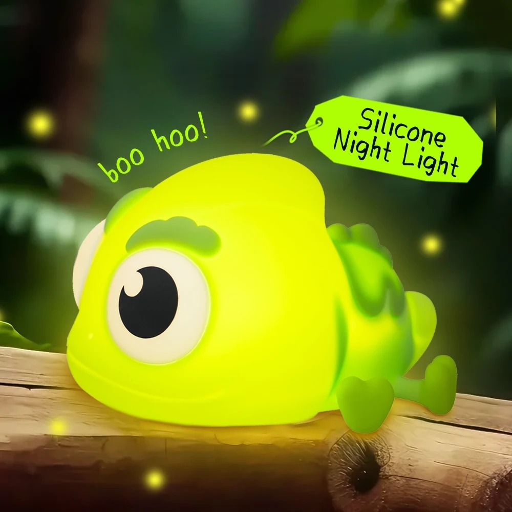 Silicone Rabbit Touch Sensor LED Night Light 0