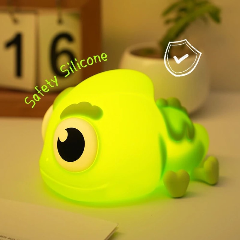 Silicone Rabbit Touch Sensor LED Night Light 2