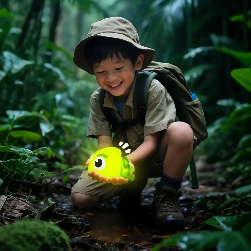 Silicone Rabbit Touch Sensor LED Night Light 4