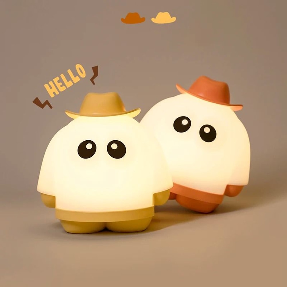 Rechargeable Cute Kerosene Desk Lamp 5