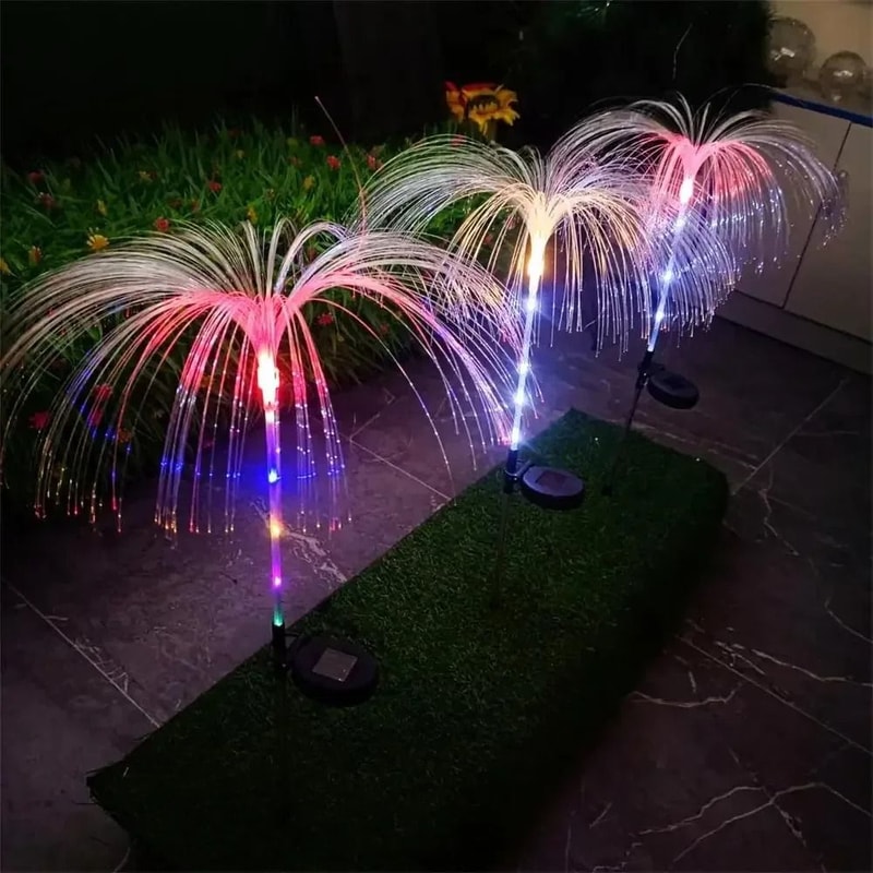 LED Solar Jellyfish Garden Lights 2