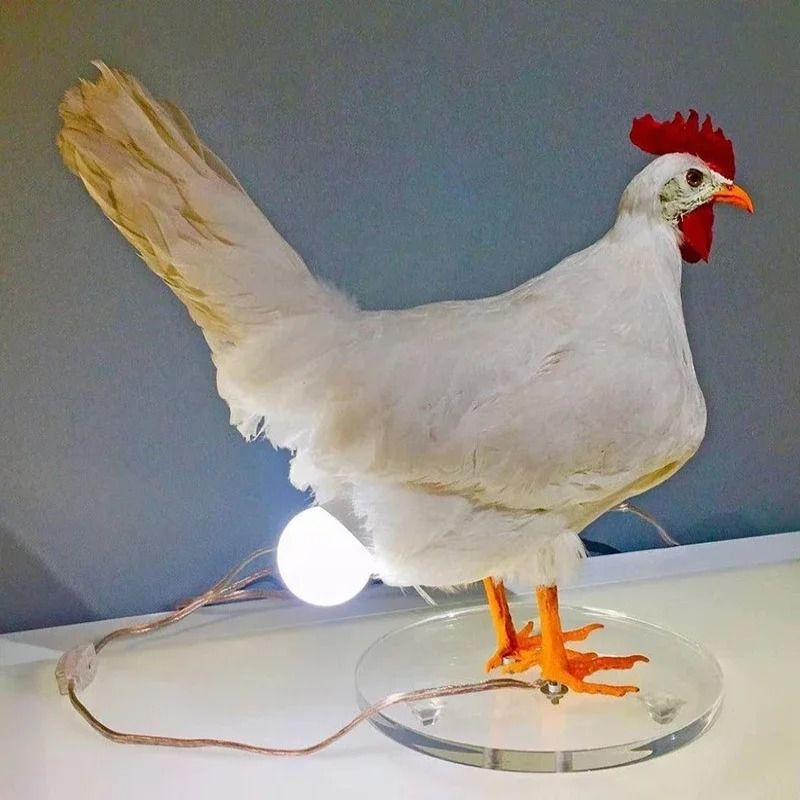 Simulated Animal Creative Chicken Night Light 3