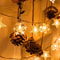 LED Snowflake BatteryOperated Fairy String Lights 1